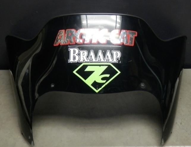 Arctic cat zrt 800 windshield visor wind screen thundercat pantera