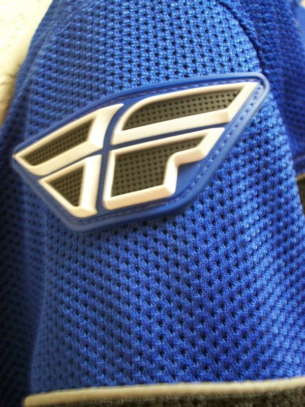 Fly Racing Coolpro II Mesh Jacket Mens Medium Jacket Blue/Black New!, US $149.95, image 2