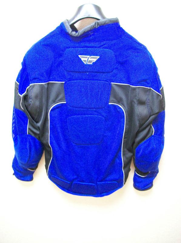Fly Racing Coolpro II Mesh Jacket Mens Medium Jacket Blue/Black New!, US $149.95, image 6