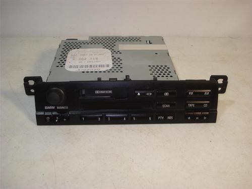 Bmw business c43 us p/n: 65 12-6 902 716 tape player radio head unit
