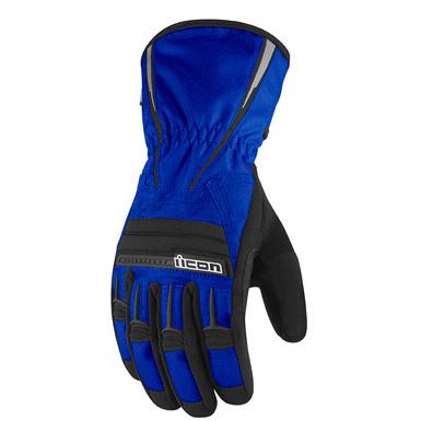Icon glove icon pdx blue xl 3310-0351