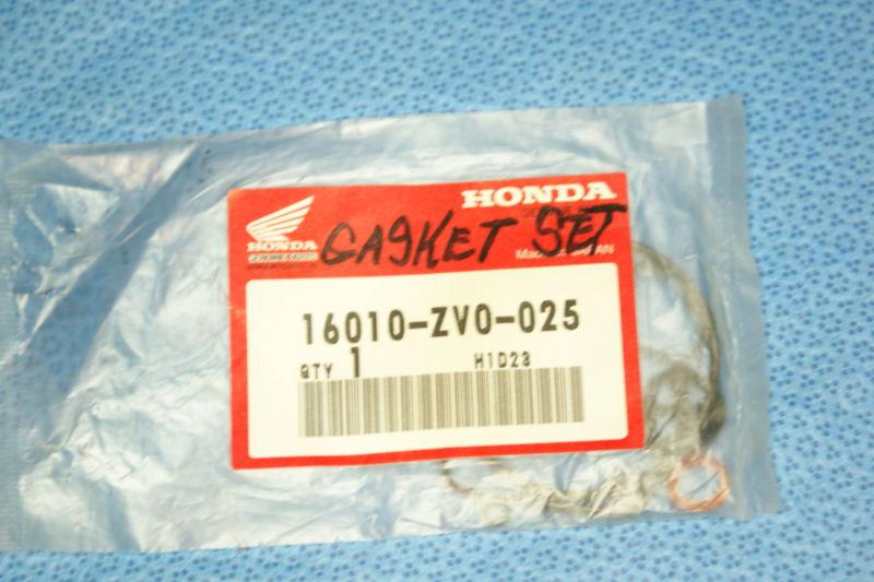  honda carburetor gasket set 16010-zv0-025 