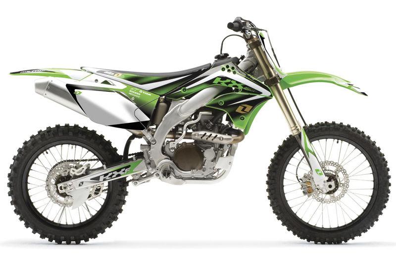 Kx250f/kxf250 one industries delta graphic kit/seat cover decals,stickers