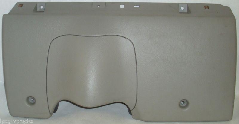 2002 chevy trailblazer ls drivers left knee bolster trim 4d 4.2l 15158144