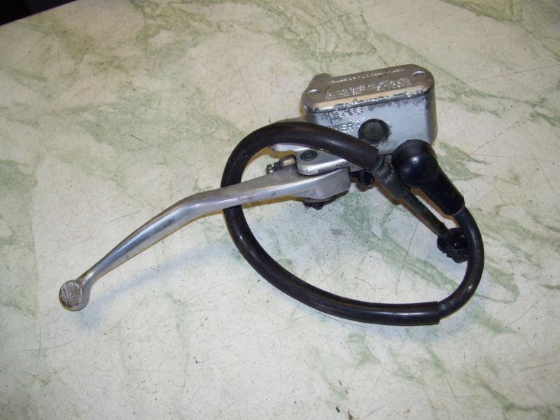 2003 yamaha xvs1100 v-star custom front brake master cylinder w / hose (c4,2)