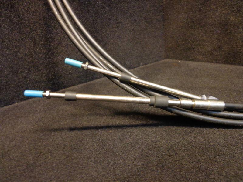 PAIR of TELEFLEX 630 MARINER SERIES #CC21013 CONTROL CABLES - 13 FOOT CABLES , US $105.99, image 3