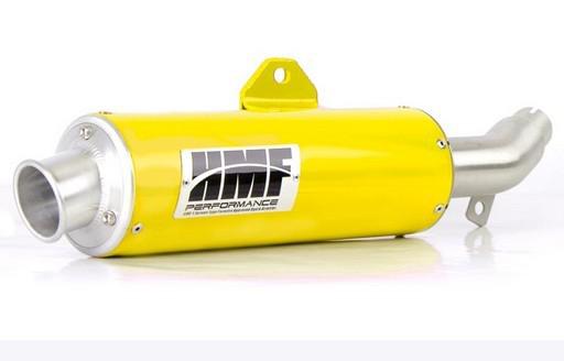Hmf slip on exhaust system muffler yellow renegade 500 800 07-11 free shipping