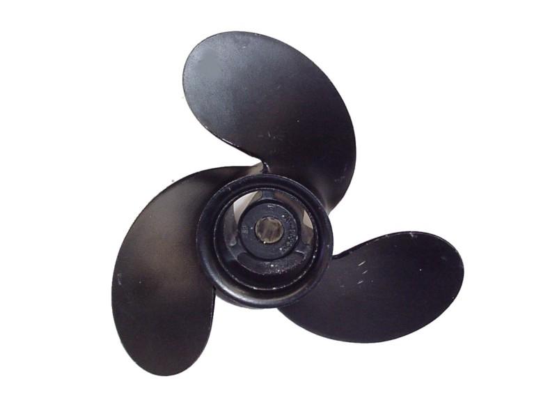 Mercury marine black aluminum boat prop propeller 48-42520-7 a12 rh new 8 tooth