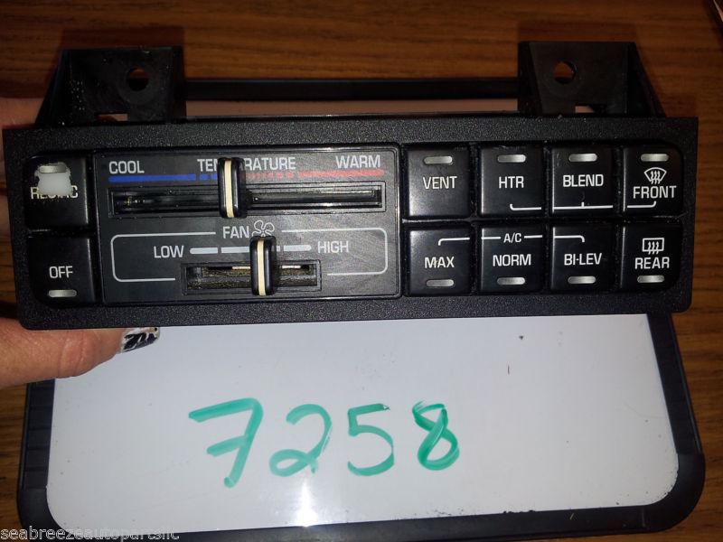 95-99 buick lesabre 16214474 climate temperature control unit a/c heat