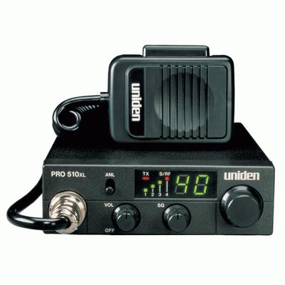 Uniden pro510xl cb radio with 7 watt audio output #pro510xl