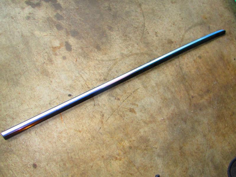 Sell MERCEDES BENZ AMG EXTERIOR DOOR WINDOW WEATHER TRIM CHROME