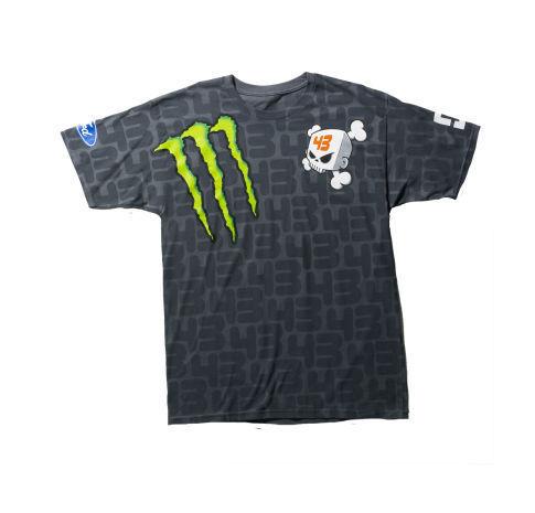 Dc ken block monster ford 43 charcoal tshirt medium