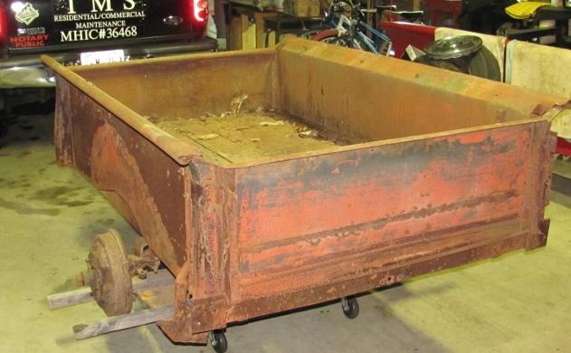 47 48 49 50 51 52 53 pickup truck bed / trailer conversion