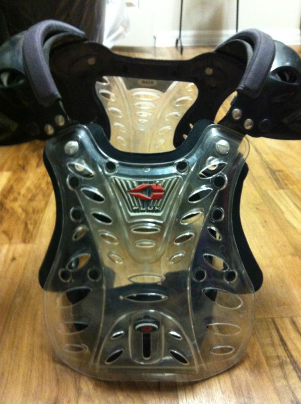 Evs flux motocross racing chest protector.  one size youth