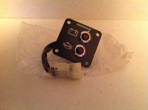 Honda battery/check engine indicator panel- boat/marine