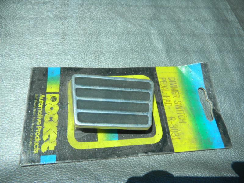 Nos vintage custom chrome plated metal- headlight high beam pedal extension