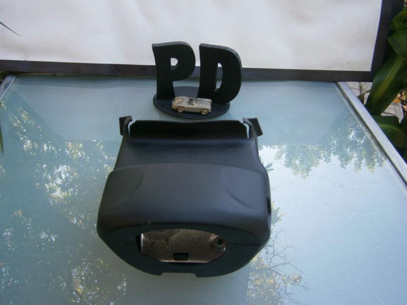 2004-2008 acura tl steering wheel cover trim bezel assembly (blk)  oem/warranty