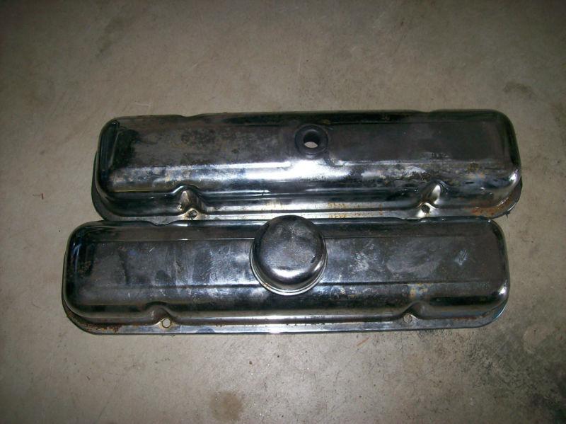 Pontiac firebird trans am chrome valve covers 301 4.9 l
