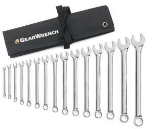 Gearwrench 81918 15 pc. sae long pattern wrench set  (non-ratcheting)