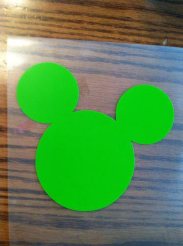 Mickey mouse ears disney vinyl decal sticker car truck