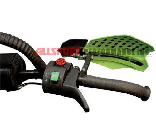 Snowmobile Star Handguards Hand Guards with Handlebar Mounts Blue & Black, US $50.95, image 4