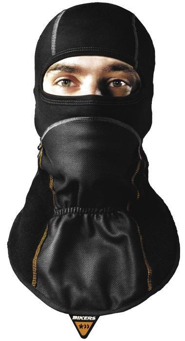 Bikers comfort in action st-wind motorcycle balaclava black
