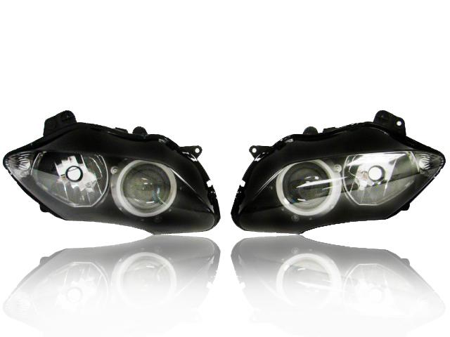 Left+right headlight head light lamp for 07-08 yamaha yzf r1 r-1 yzfr1 2007 2008