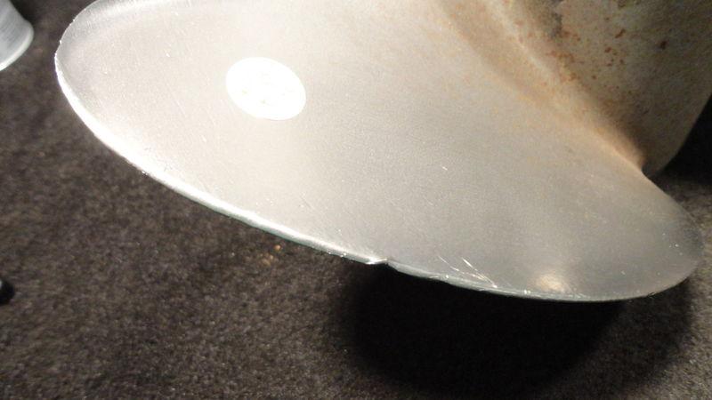 USED JOHNSON/EVINRUDE SST STAINLESS STEEL PROPELLER 14.75X17 SS OUTBOARD PROP LH, US $269.95, image 6