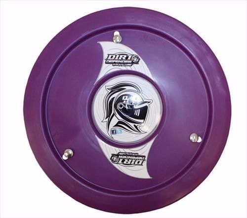 Dirt defender wheel cover dirt racing late model imca -purple