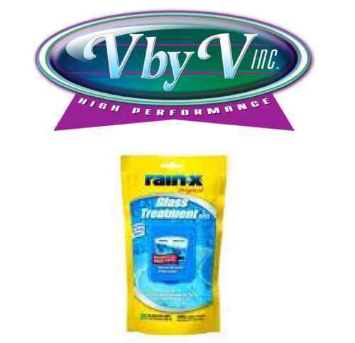 Rain-x 25-wipes rain repellent for windshields, mirrors each