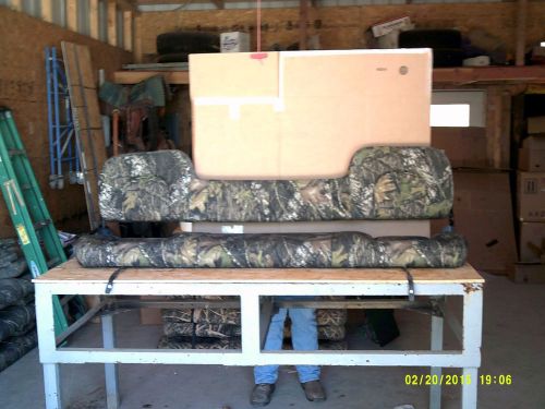 Lowe roughneck mossyoak bench seat 72x16x20
