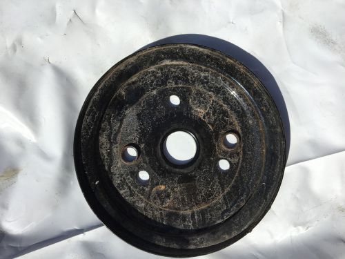 Pleasure craft marine (pcm) single groove crank shaft pulley (chevy 5.7)