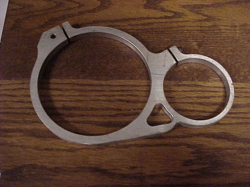 Billet aluminum firebottle clamp bracket base 5-1/4" &amp; 3" inside diameter c7