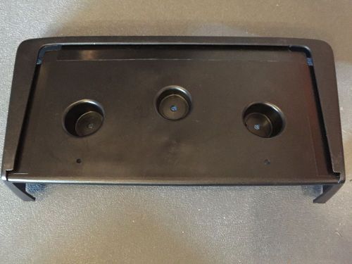 Genuine gm front license plate bracket  2008-2012 chevrolet malibu (15823714)