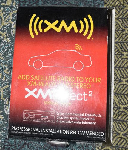 Audiovox xm direct vehicle tuner and installation kit cnp2000uca / new, sealed