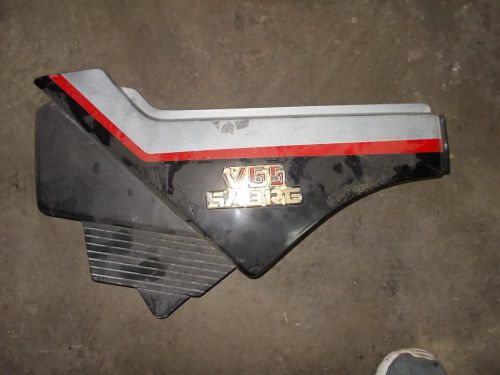 84-85 honda v65 sabre vf1100s oem left side firing panel cover trim cowl js