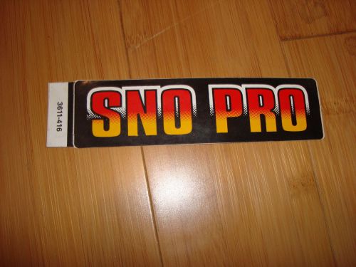 New arctic cat sno pro spindle decal 1999 3611-416