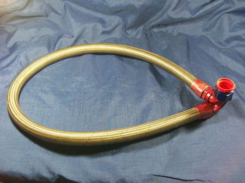 Nascar 50" xrp stainless steel braided hose an-16