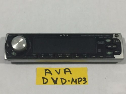 Sale ava- dvd- mp-3  radio faceplate unknown  model