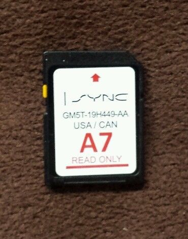 A7 new 2016 navigation sd card sync ford lincoln oem gm5t-19h449-aa isync