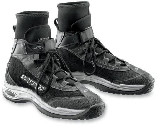 New slippery liquid race boots, black, large/lg