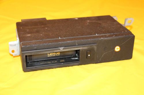 1998-2005 lexus gs300 gs400 gs430  6 disc cd changer oem with cartridge