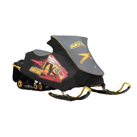 Ski doo rev xr limited edition racing cover black gray yellow &amp; red nib 396