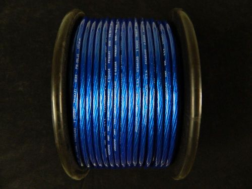 8 gauge wire 15 ft awg cable blue 12 volt amp primary stranded power ground