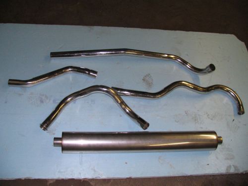 Stainless steel exhaust system 1941 buick 40 series special - nice