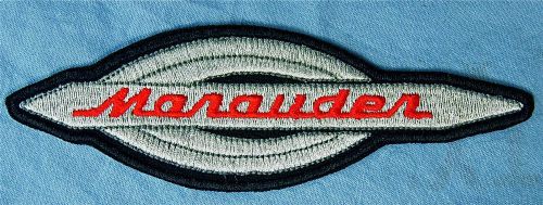Suzuki marauder embroidered  iron on patch  5 1/2" wide x 1 3/4" high
