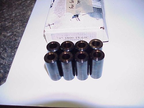 Set of 8 je casidiam dlc coated wrist pins .787"x 1.800" nascar xfinity series