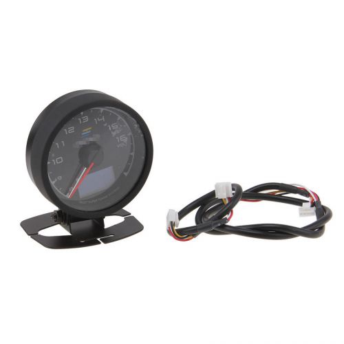60mm 34-color car led volt voltage gauge meter fit accord f150 taurus explorer