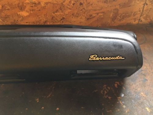 1970 plymouth barracuda &#034;cuda&#034; dash pad