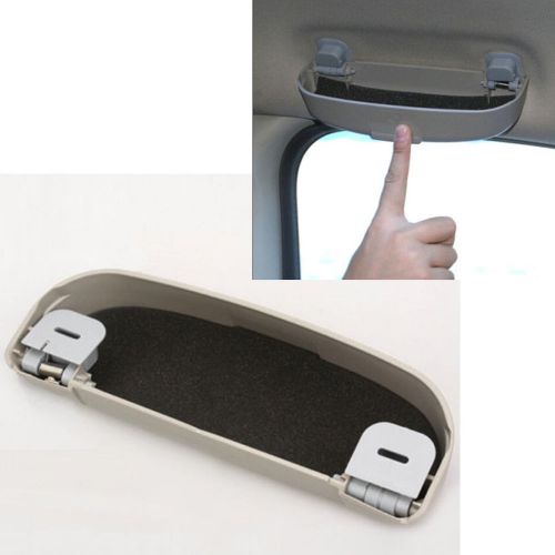 Car storage box car driving front sun glasses case for ford peugeot toyota mini
